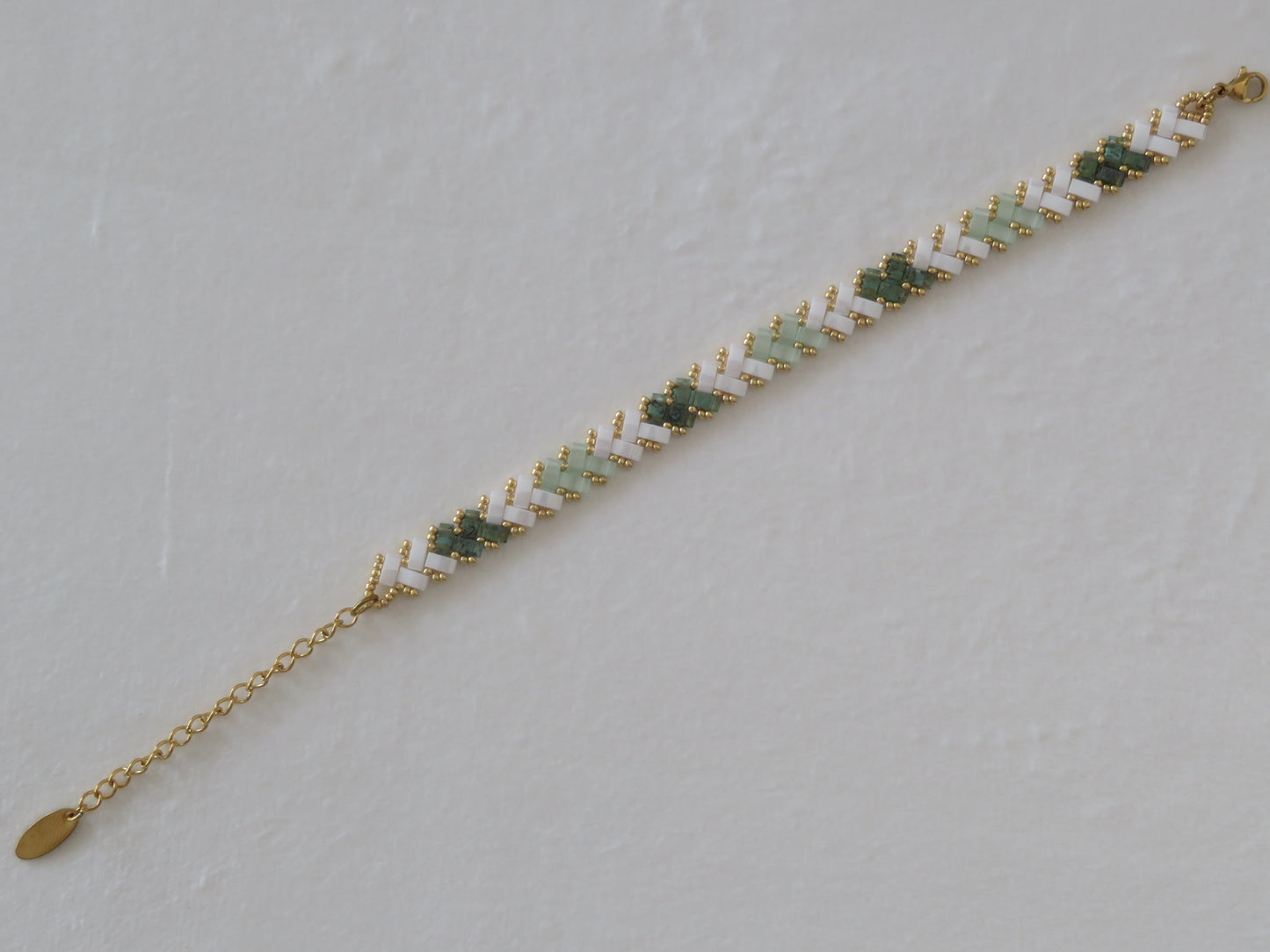 Bracelet 1 rang rayé double (Non disponible)