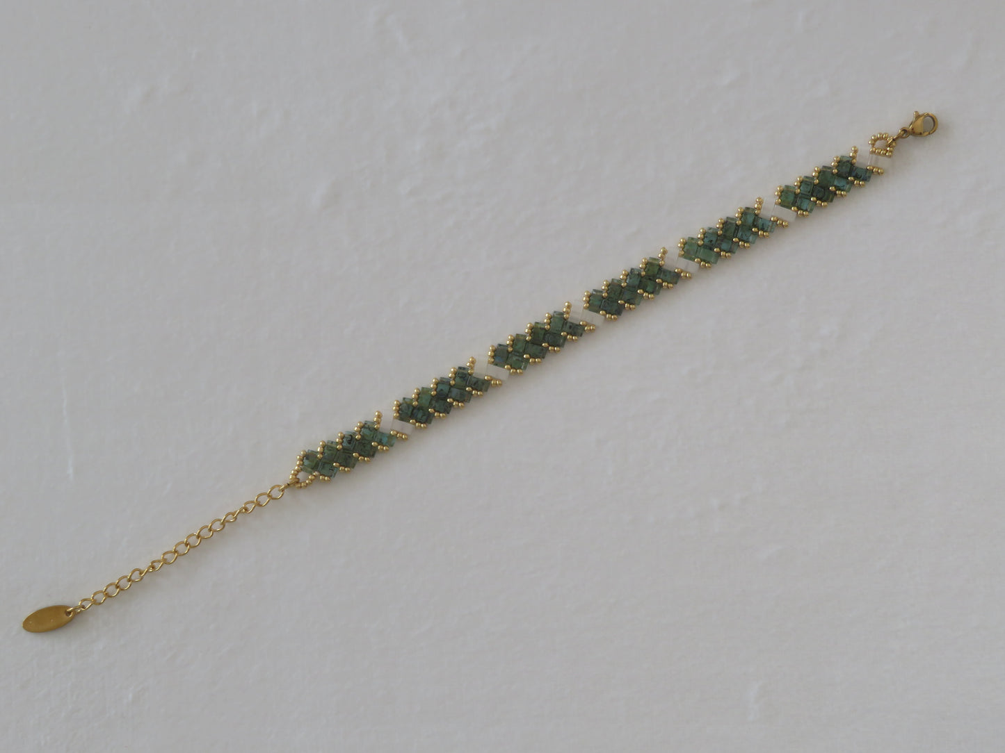 Bracelet 1 rang rayures larges