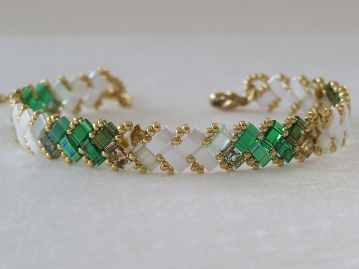 Bracelet 1 rang dégradé court