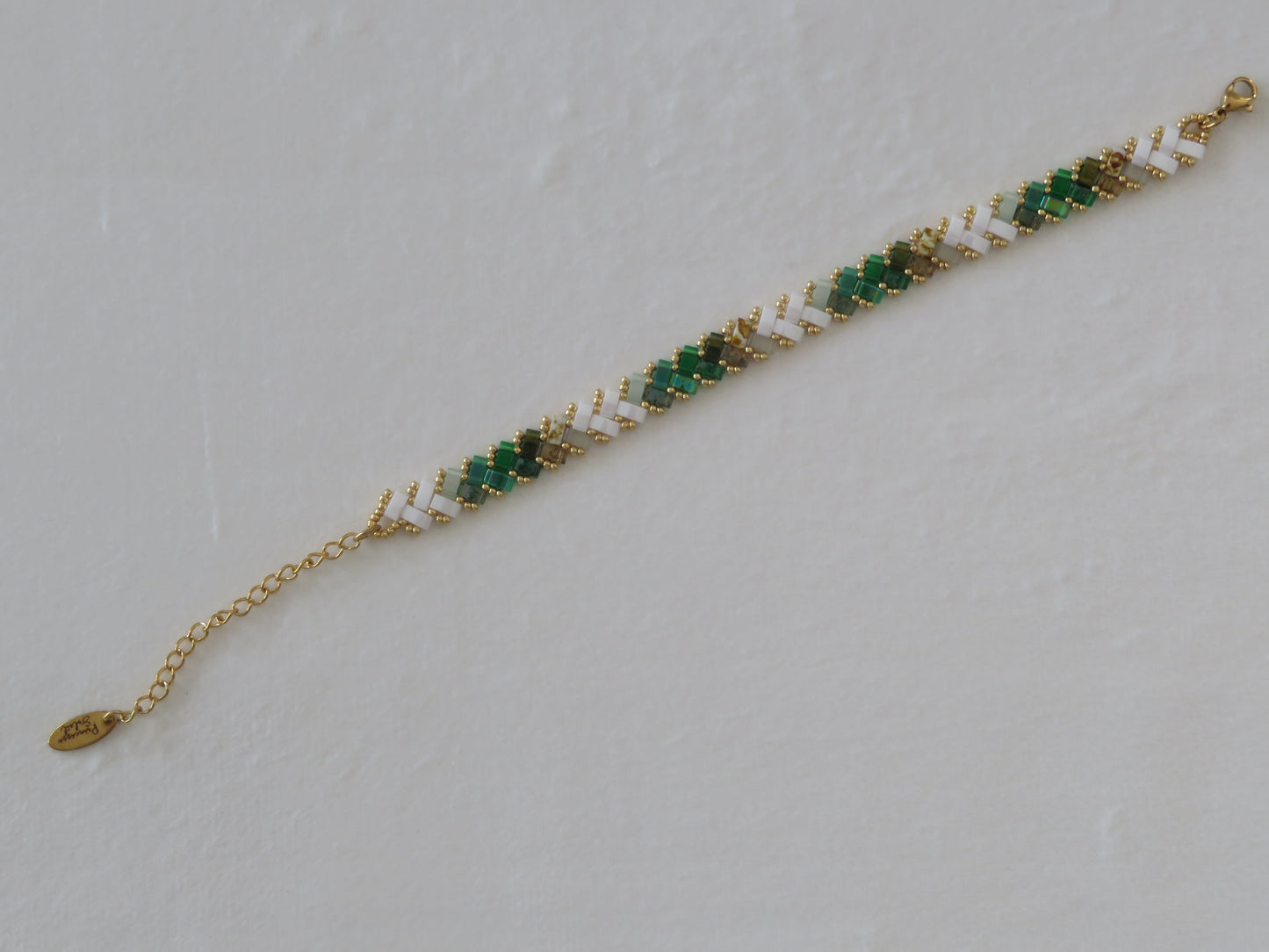 Bracelet 1 rang dégradé court