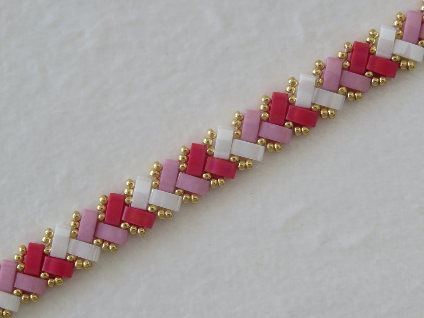 Bracelet 1 rang tricolor