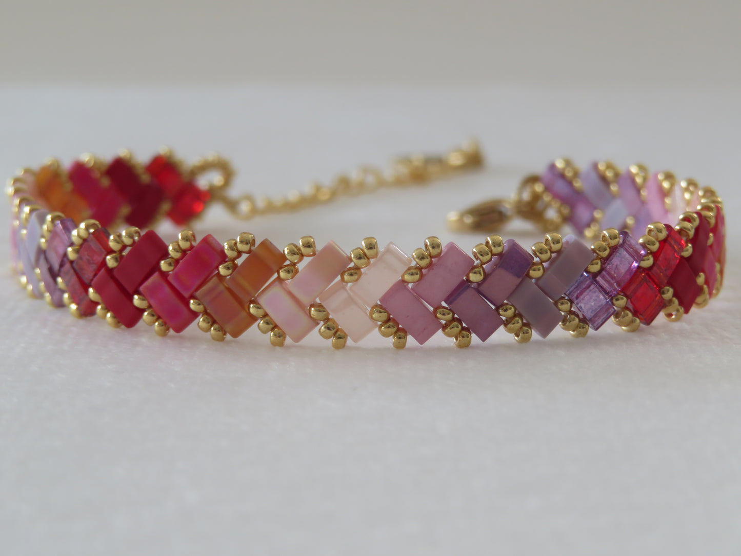 Bracelet Miyuki 1 rang full color