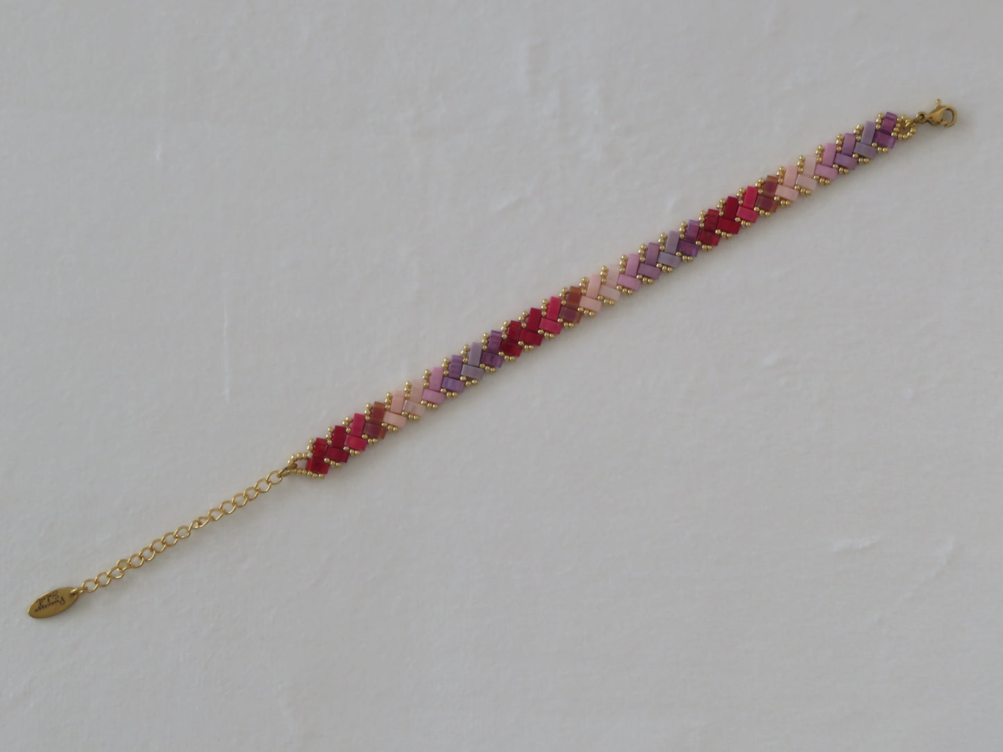 Bracelet Miyuki 1 rang full color