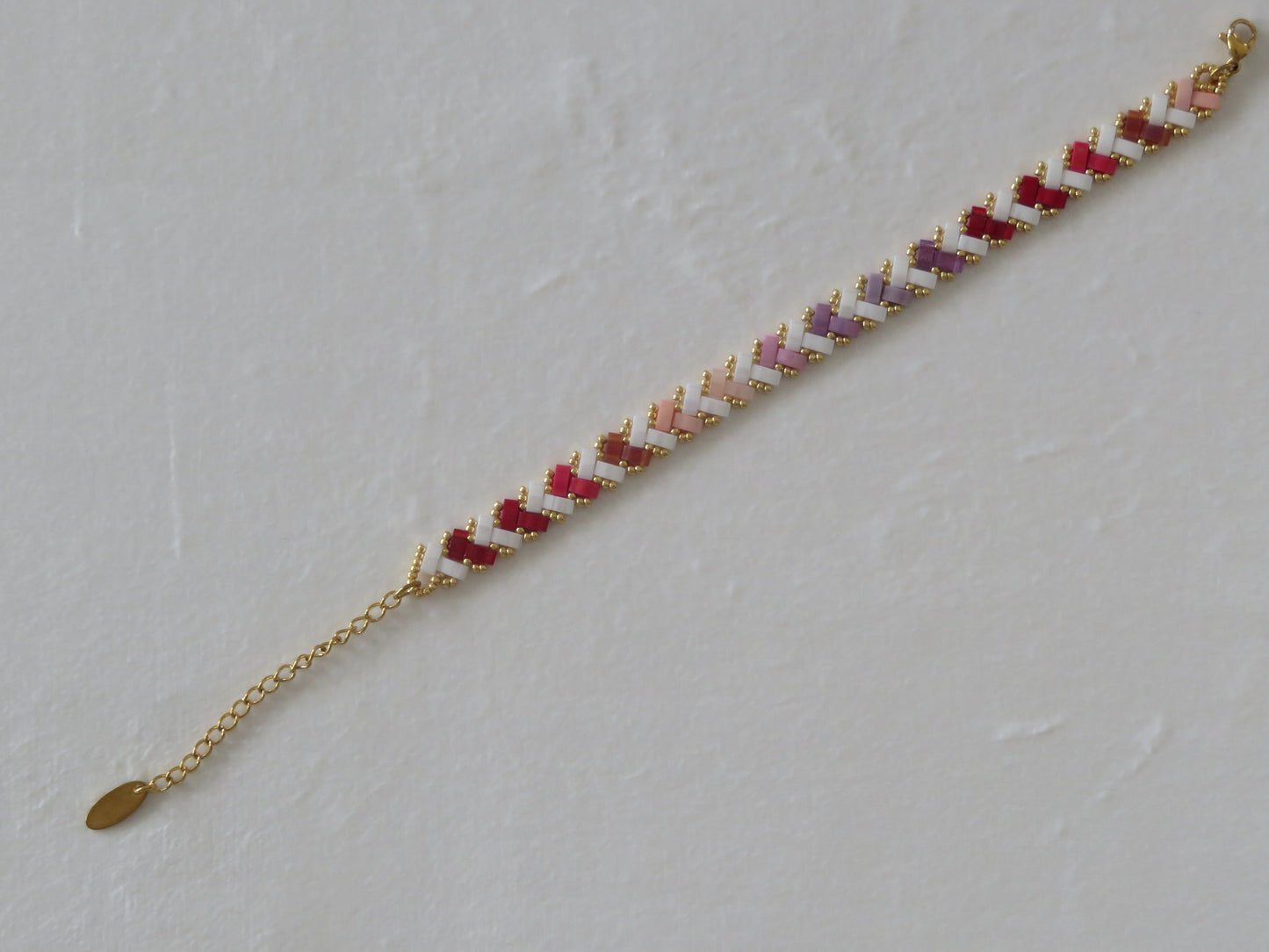 Bracelet 1 rang rayé