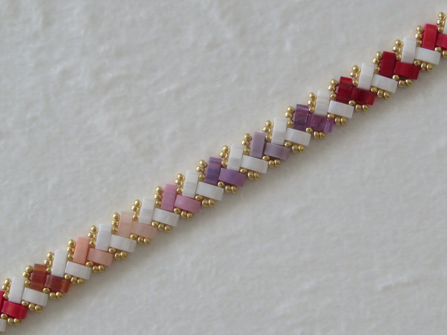 Bracelet 1 rang rayé