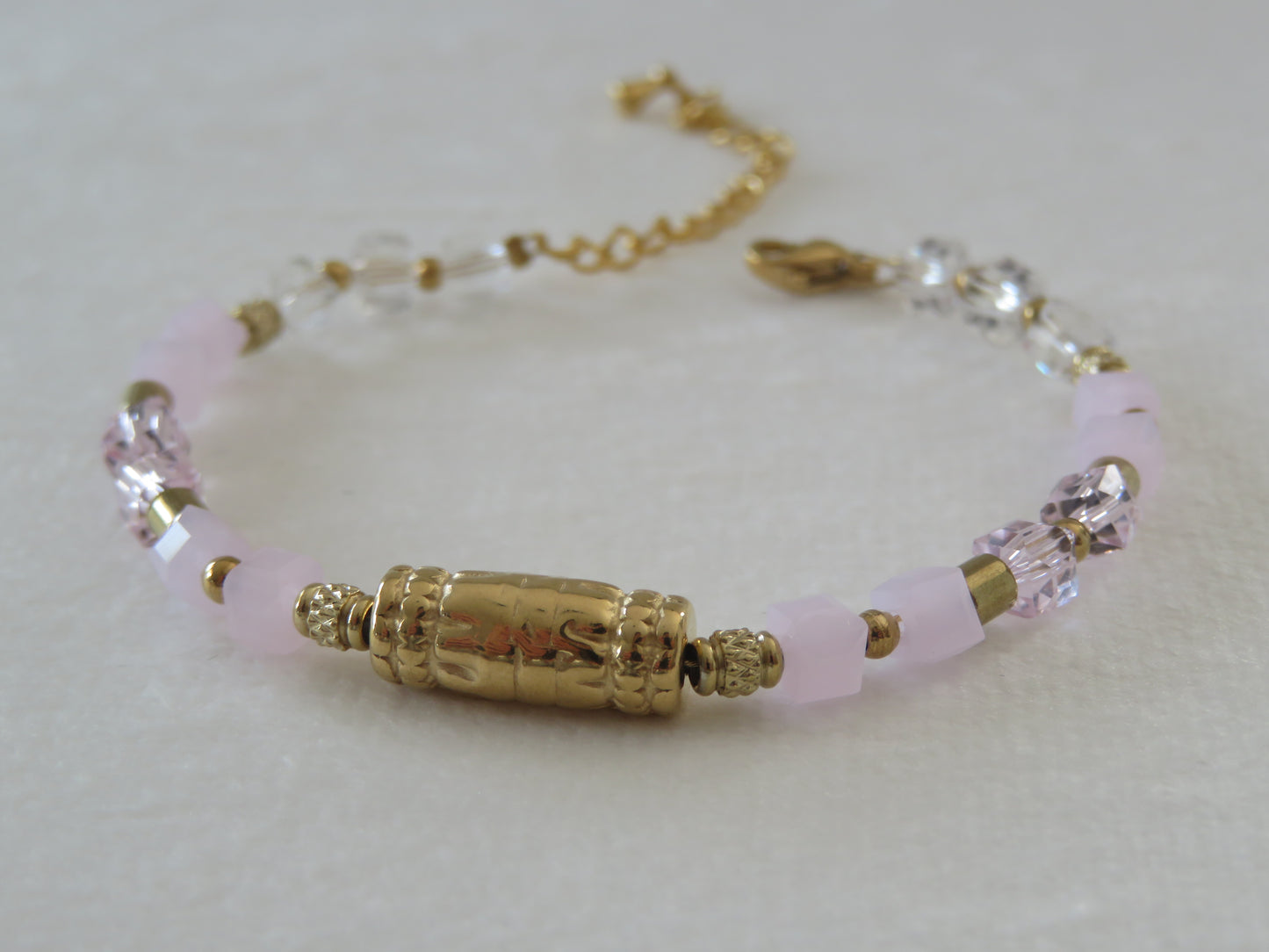 Bracelet Hélios Rose Pale