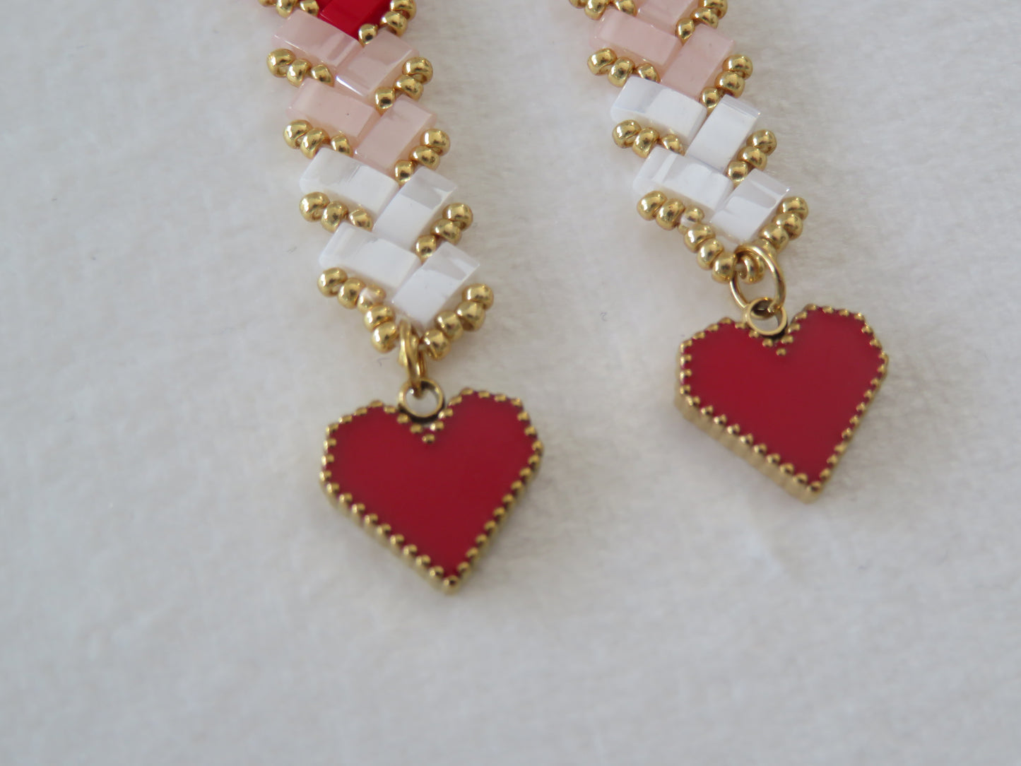 Boucles d'Oreilles charm coeur