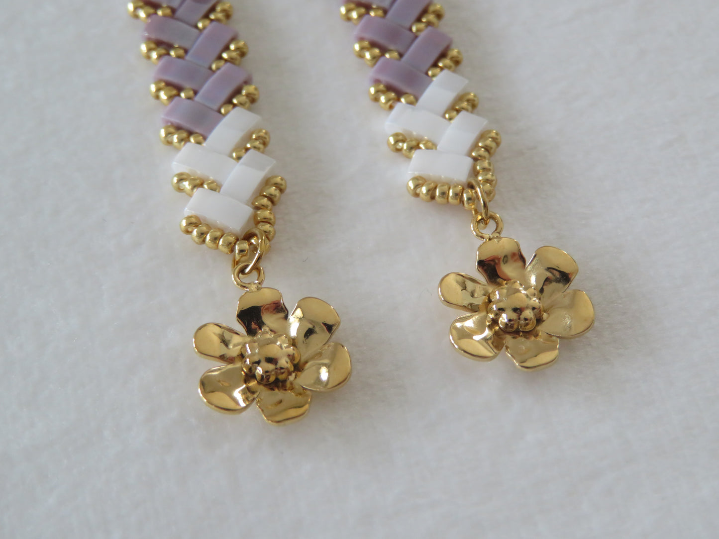 Boucles d'Oreilles charm Fleur