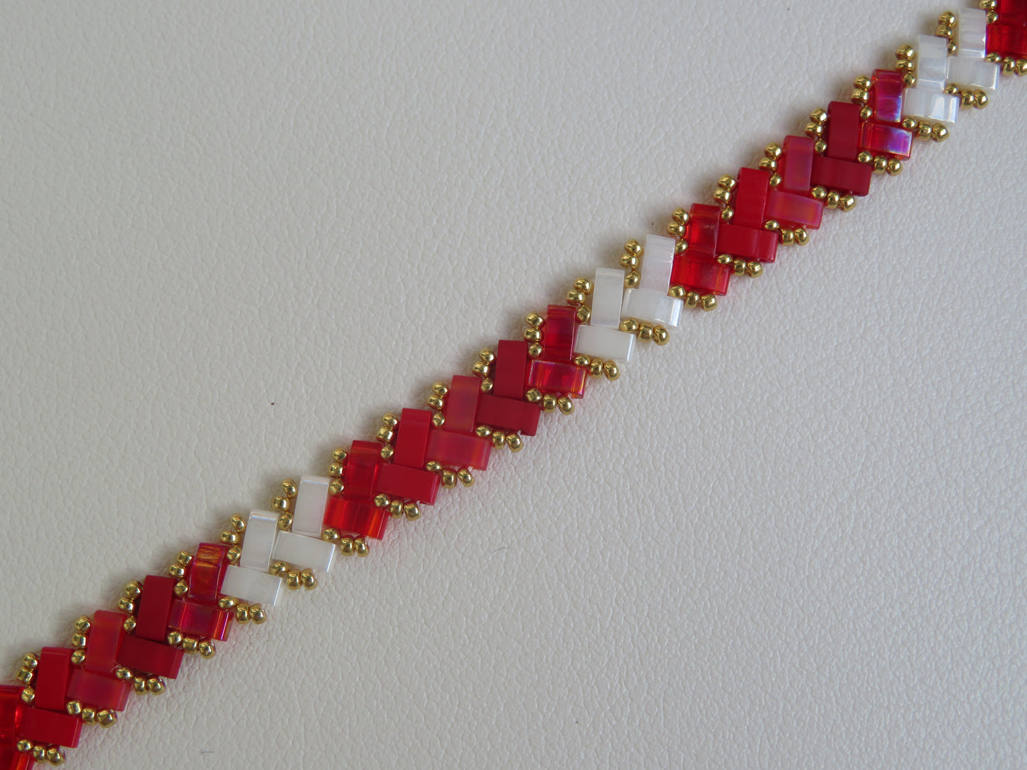 Bracelet 1 rang dégradé vif