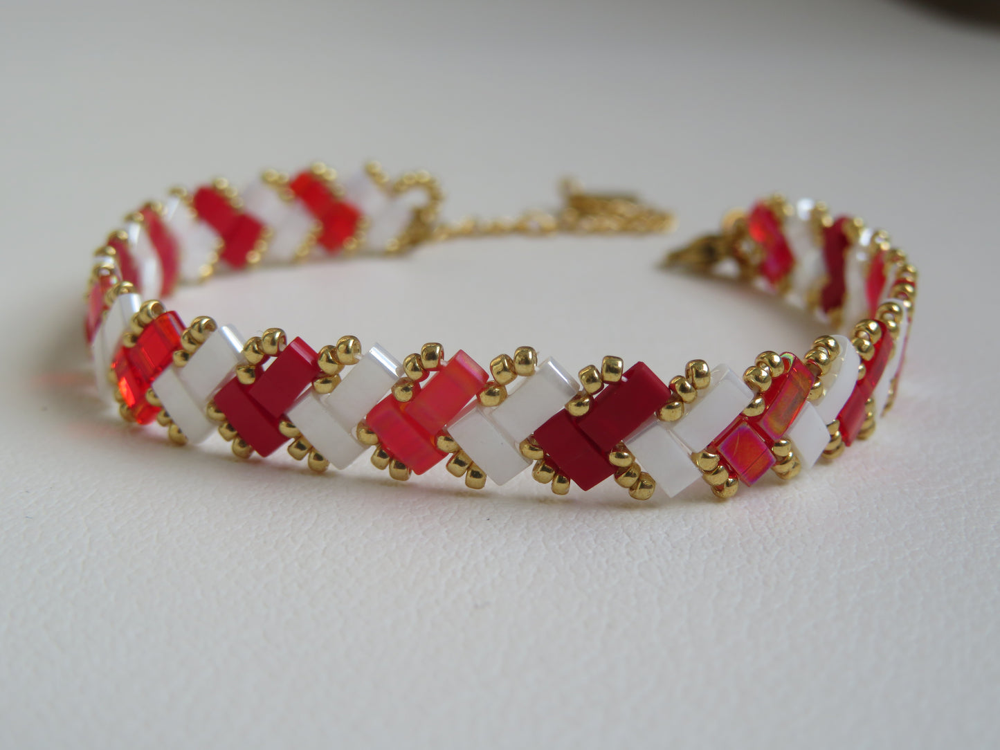 Bracelet 1 rang rayé