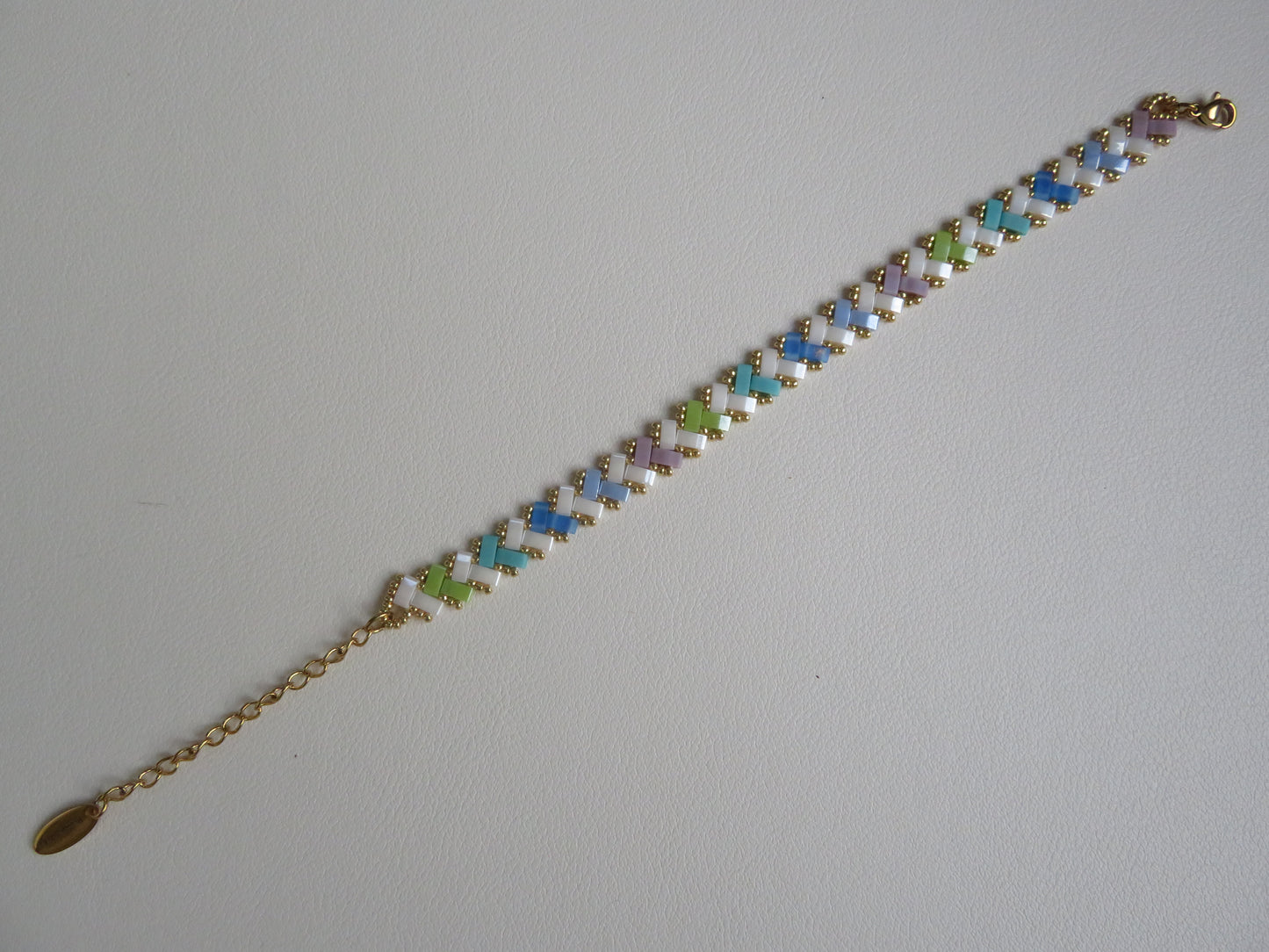 Bracelet 1 rang rayé