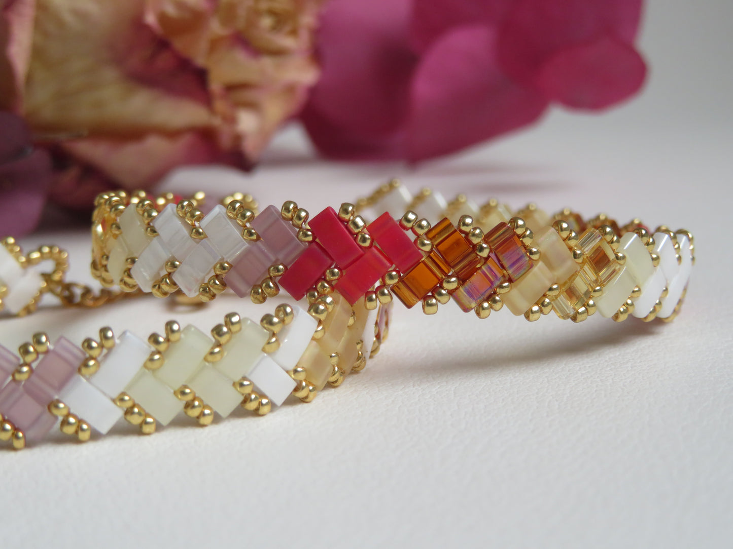Bracelet 1 rang dégradé
