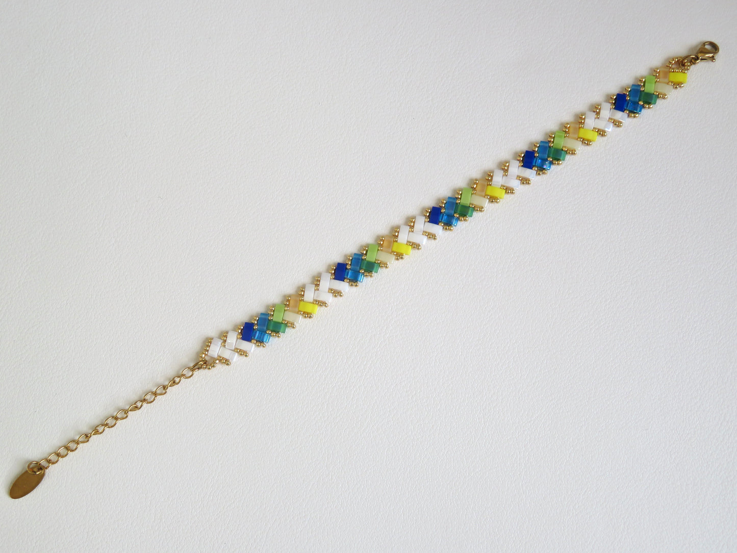 Bracelet Miyuki 1 rang dégradé court