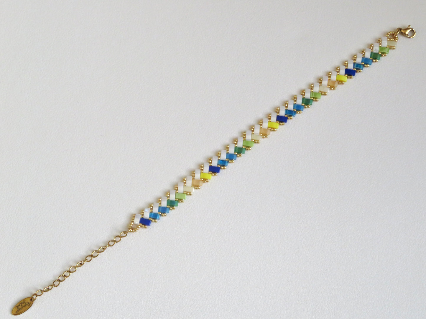 Bracelet Miyuki 1 rang pointillé
