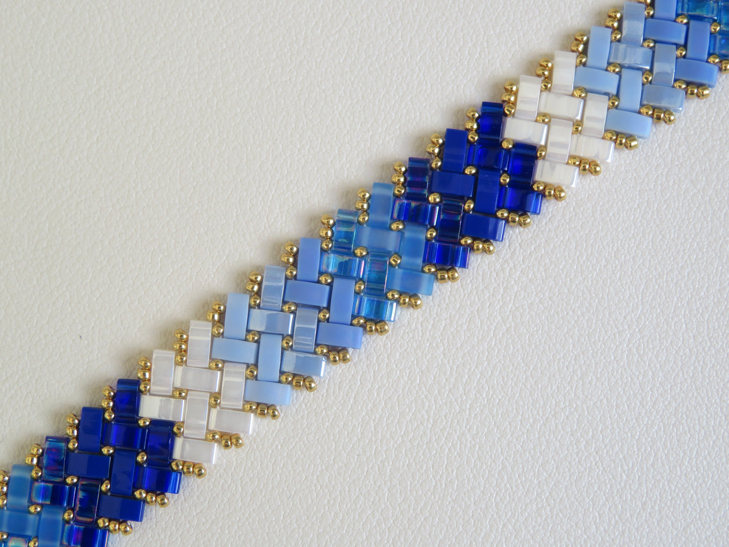 Bracelet Miyuki 2 rangs dégradé