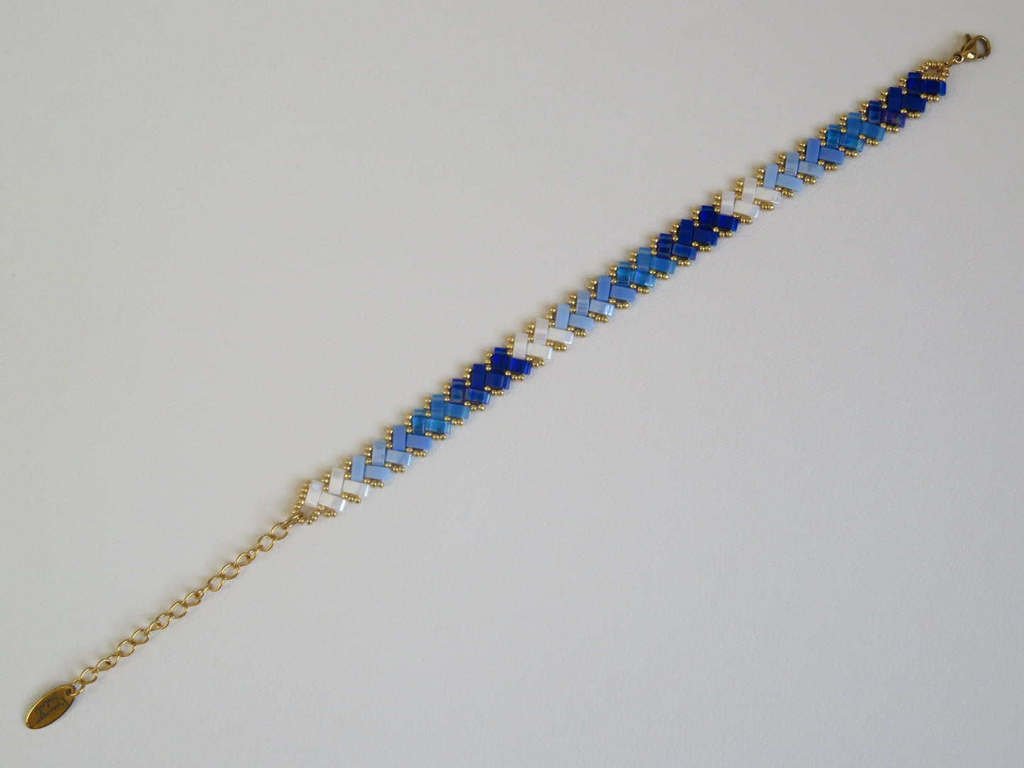 Bracelet Miyuki 1 rang dégradé long