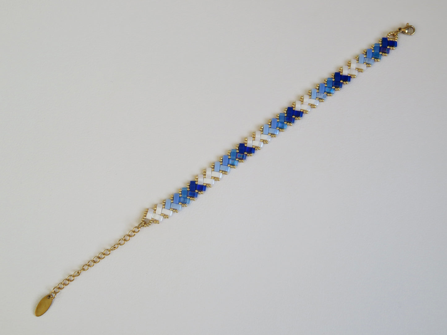 Bracelet Miyuki 1 rang dégradé court