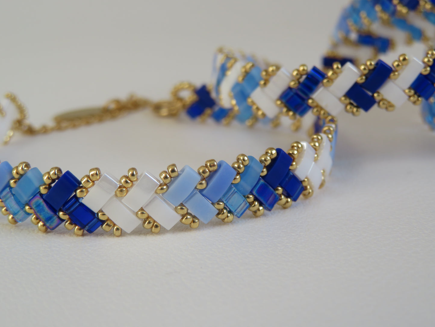 Bracelet Miyuki 1 rang dégradé court