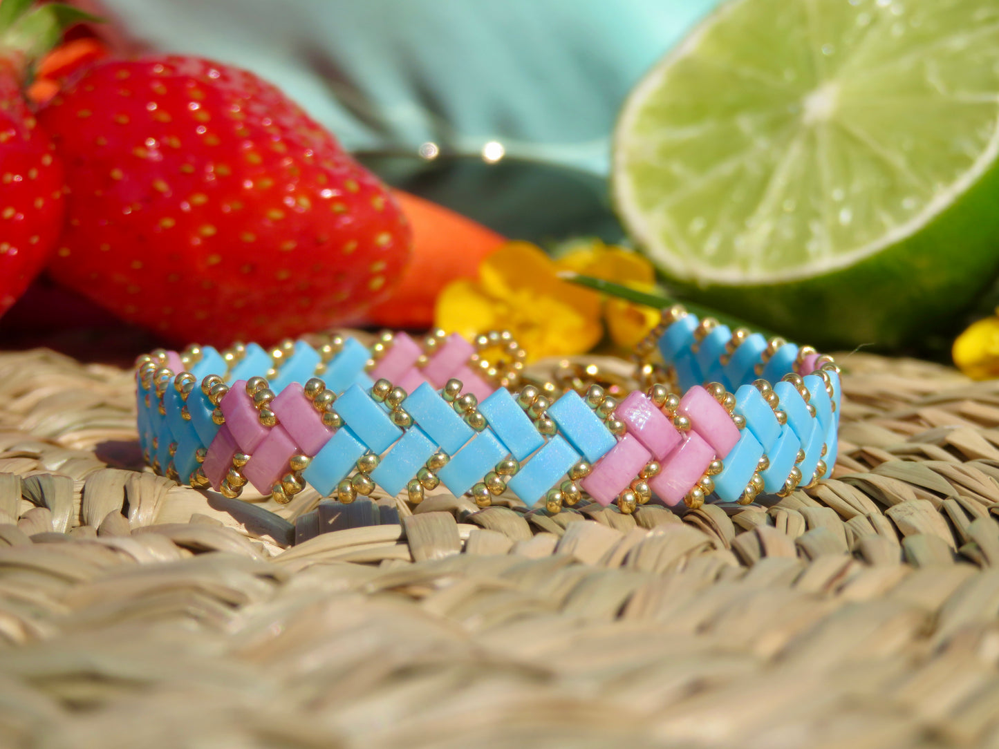 Bracelet Miyuki 1 rang Sugar Dream
