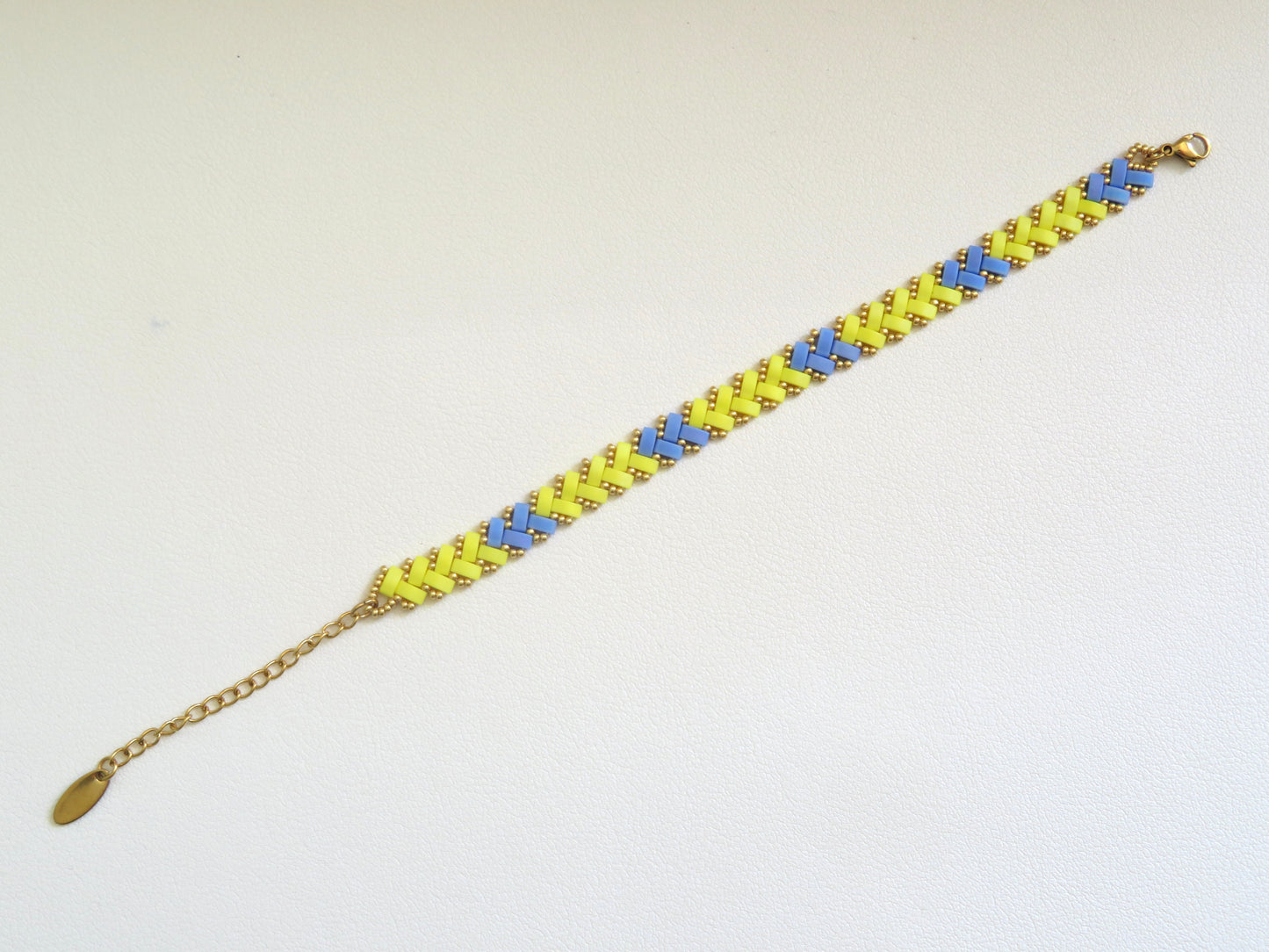 Bracelet Miyuki 1 rang Solar Lavender