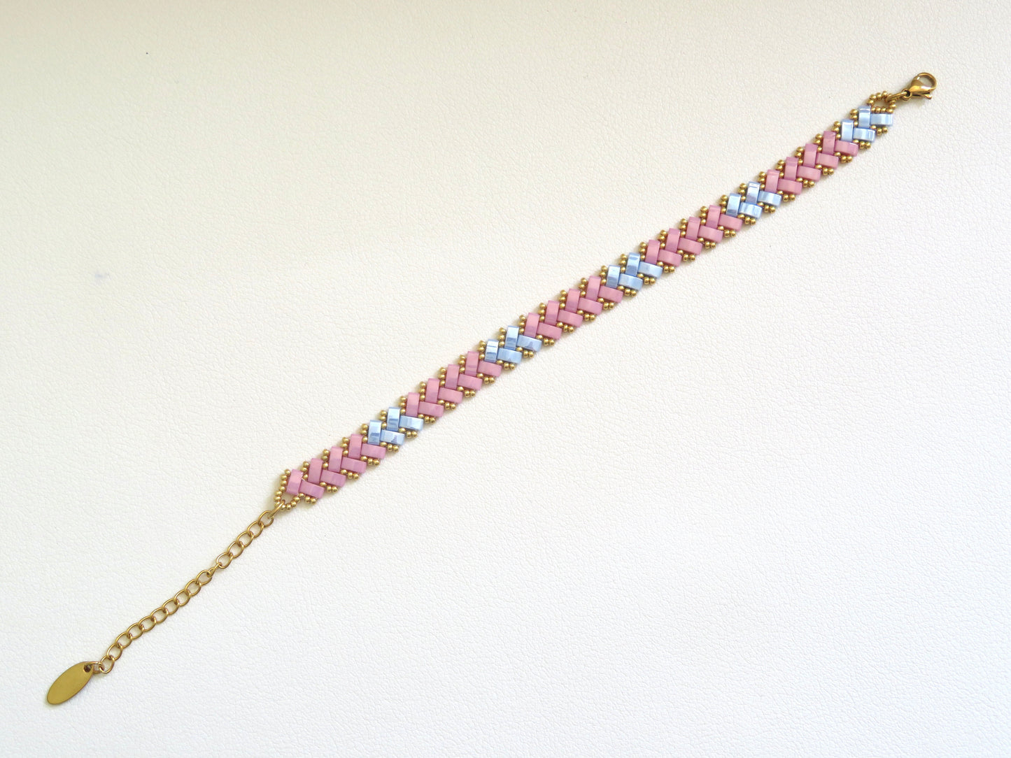 Bracelet Miyuki 1 rang Girl Power