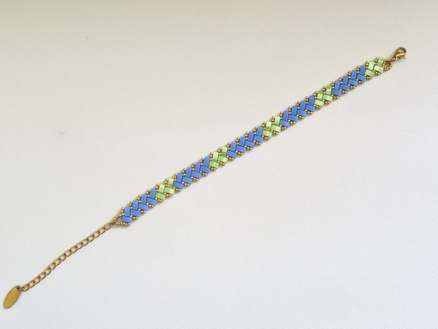 Bracelet Miyuki 1 rang Neon Iris
