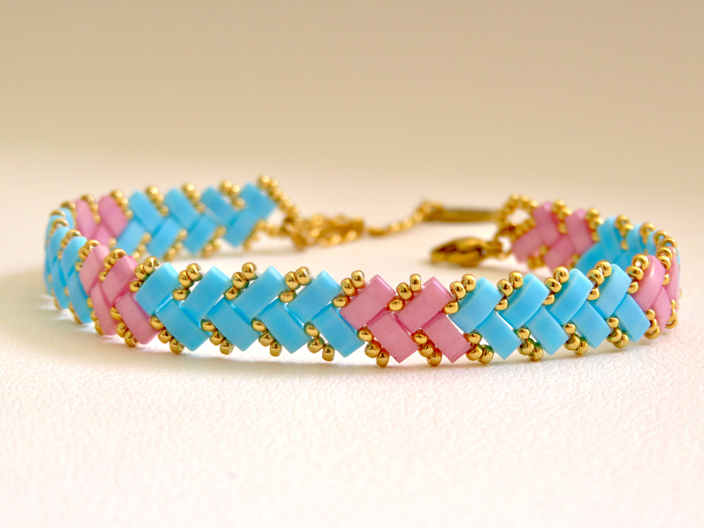 Bracelet Miyuki 1 rang Sugar Dream