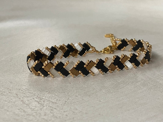 Bracelet 1 rang pointillé