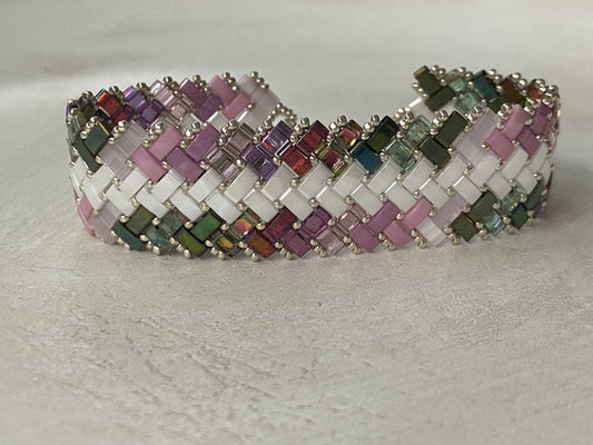 Bracelet 3 rangs degradé extérieur