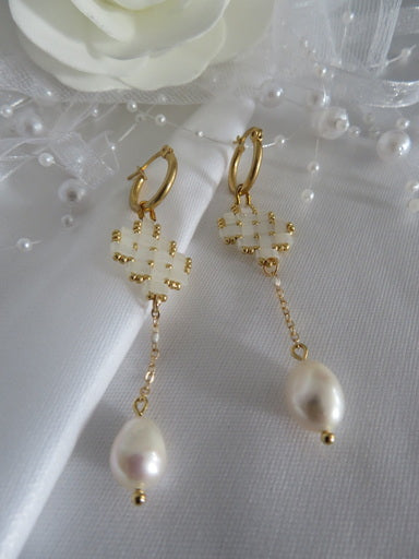 Boucles d'oreilles Mariage #19