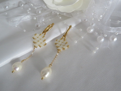 Boucles d'oreilles Mariage #19