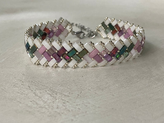 Bracelet 2 rangs dégradé intérieur