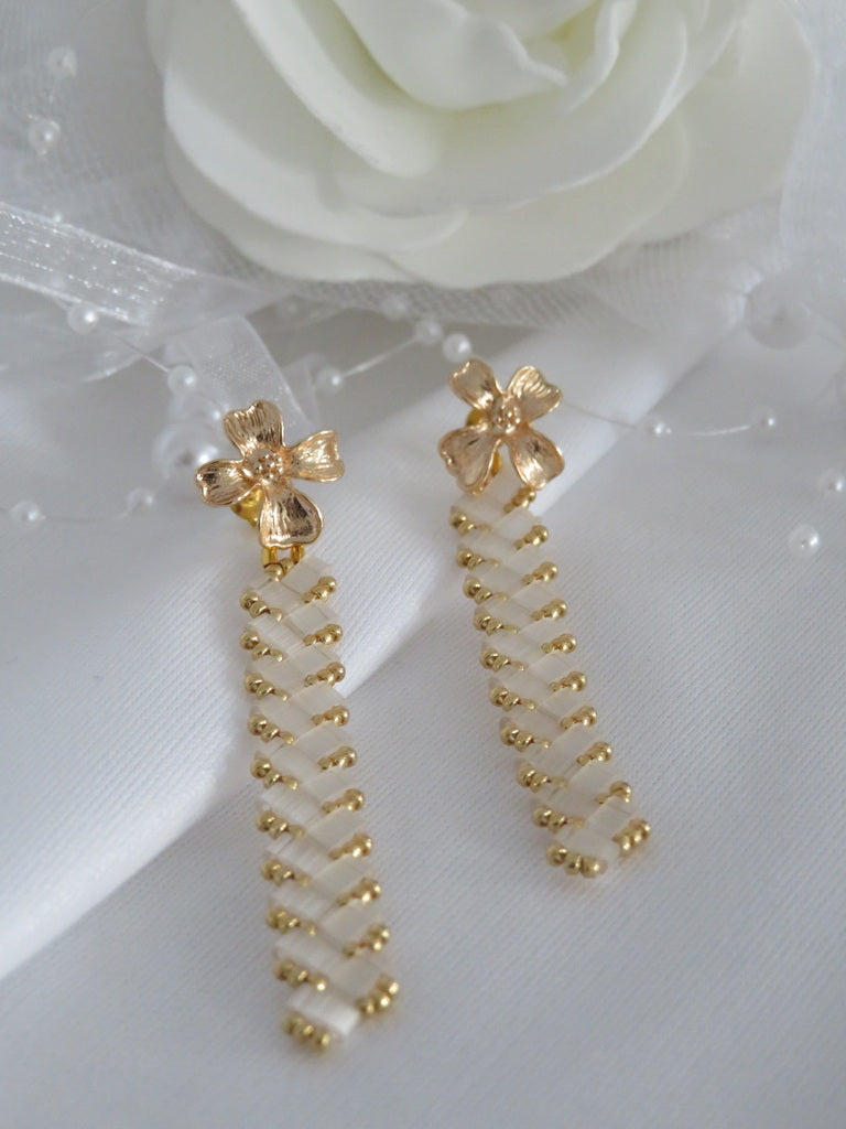 Boucles d'oreilles Mariage #6