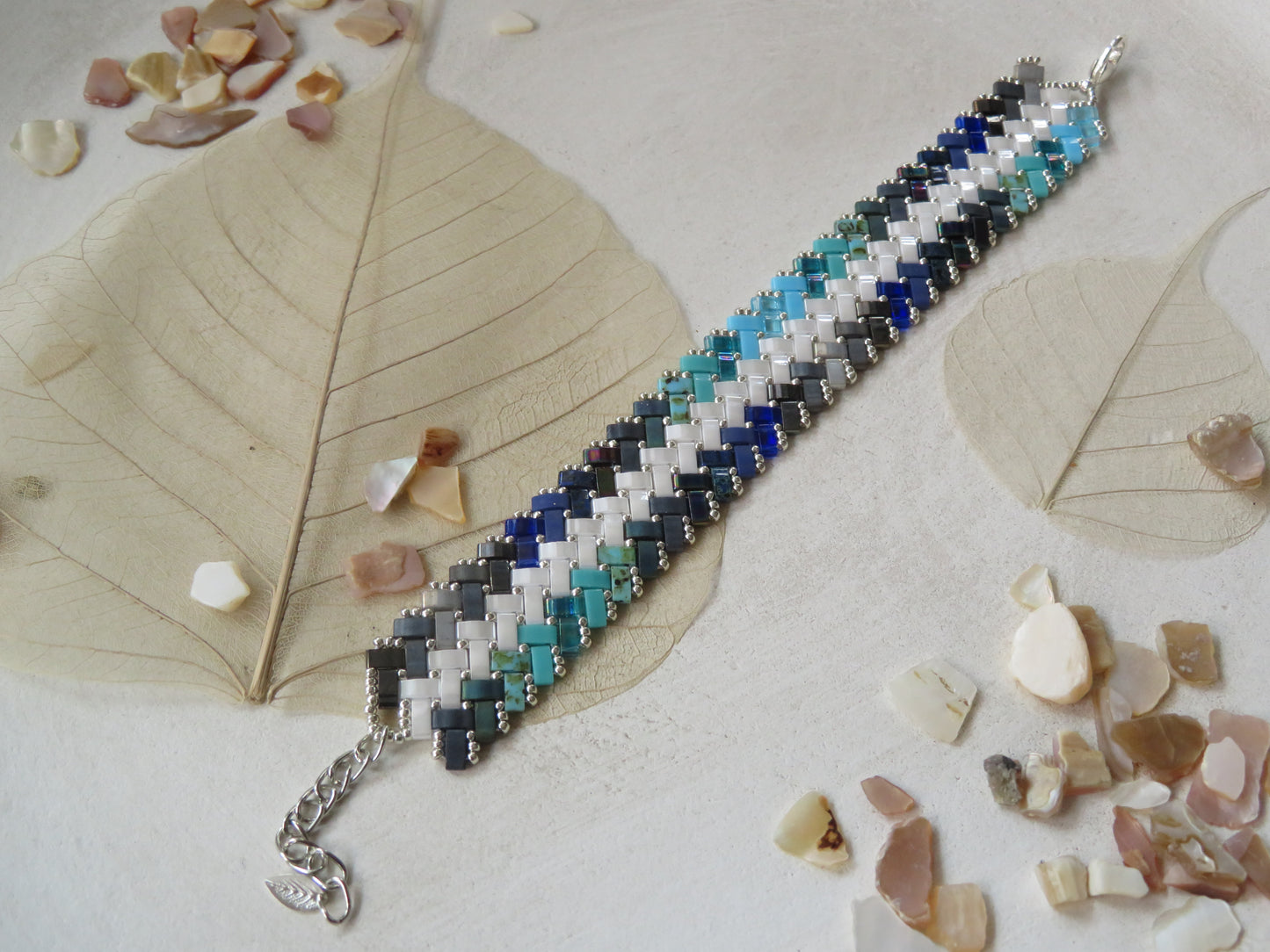 Bracelet 3 rangs dégradé Extérieur