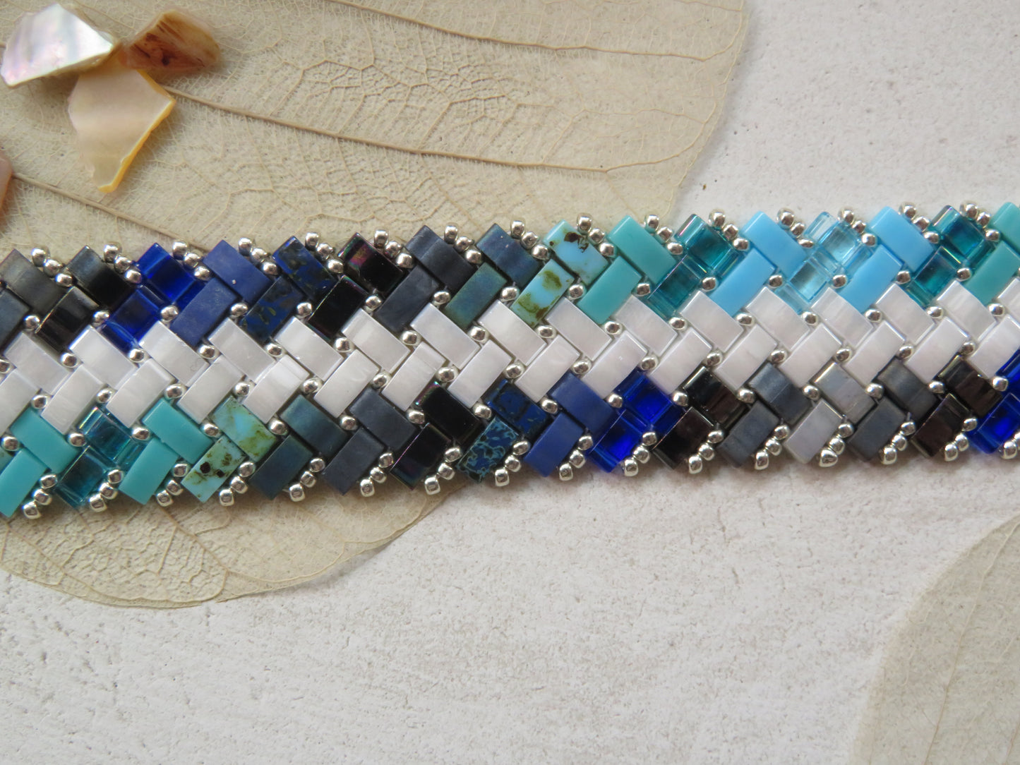 Bracelet 3 rangs dégradé Extérieur