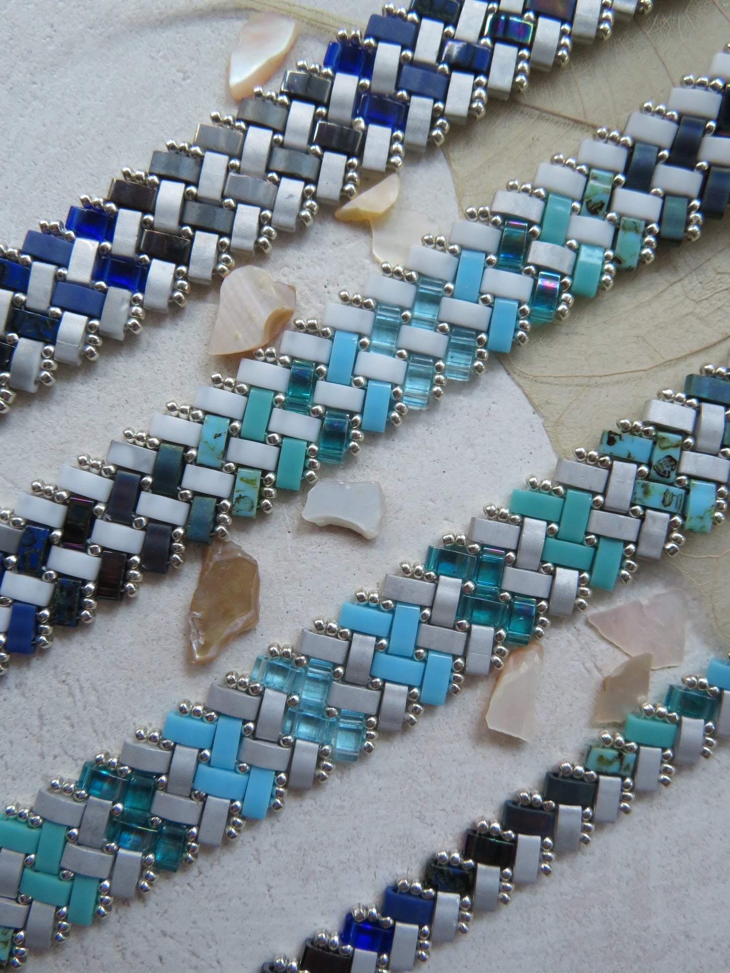 Bracelet 2 rangs pointillés