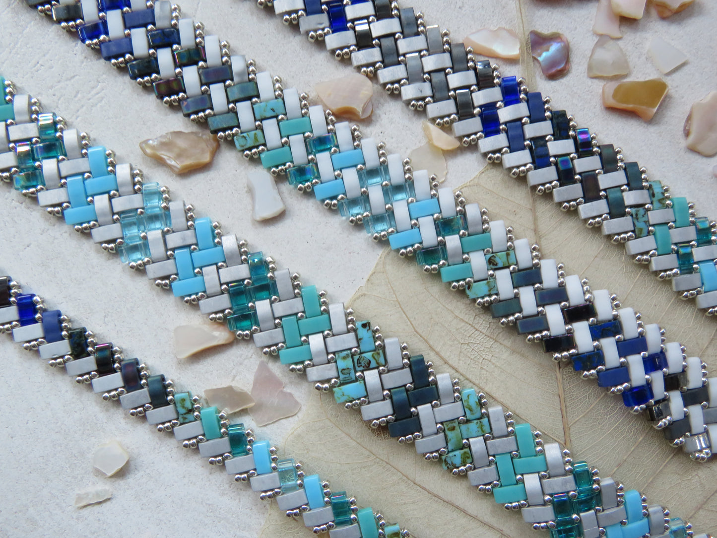 Bracelet 2 rangs pointillés