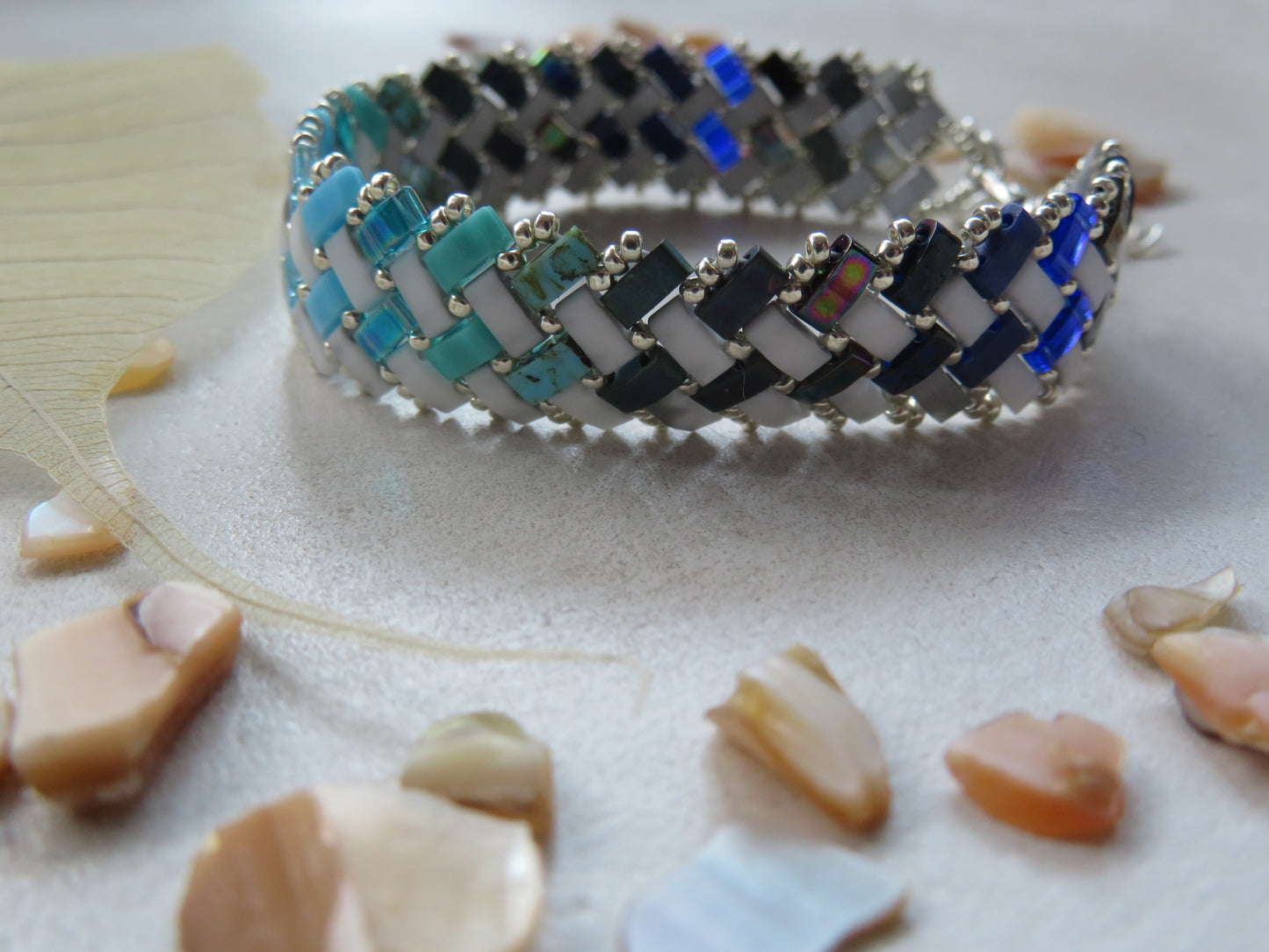 Bracelet 2 rangs pointillés